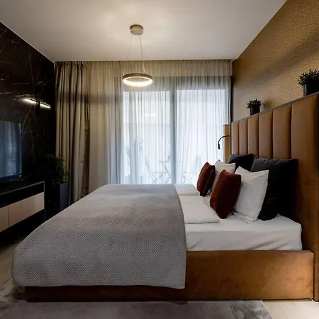 Apartmán High-end W Gym/sauna/balcony/security