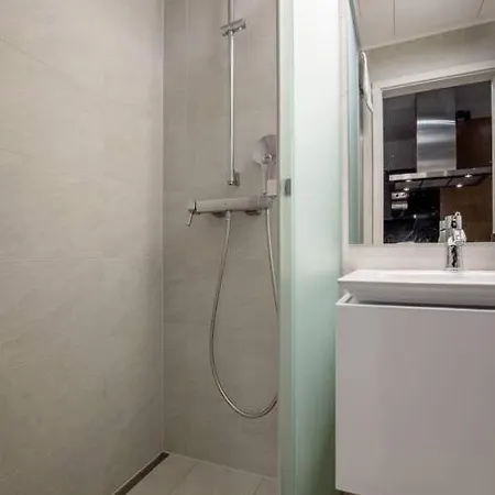 High-end W Gym/sauna/balcony/security Apartmán