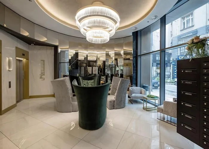 Apartament High-end W Gym/sauna/balcony/security *