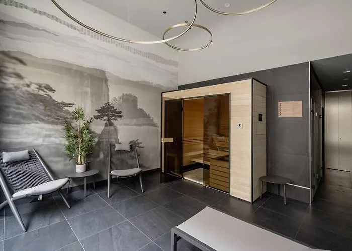 High-end W Gym/sauna/balcony/security Apartment *